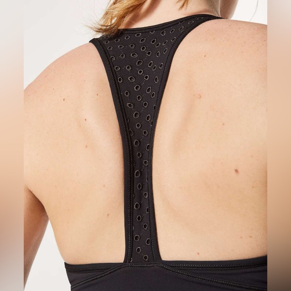 NWT Lululemon Ornate Bra -Size 10 Black - Picture 3 of 13